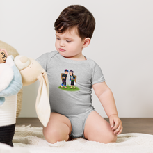 Load image into Gallery viewer, Baby Onsie with Hmong Boy and Girl in Traditional Clothing