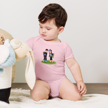 Load image into Gallery viewer, Baby Onsie with Hmong Boy and Girl in Traditional Clothing