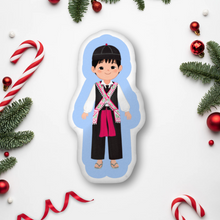 Load image into Gallery viewer, Money Bags Boy Plushie Pillow