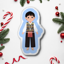 Load image into Gallery viewer, Boy Vest Plushie Pillow