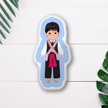 Load image into Gallery viewer, Money Bags Boy Plushie Pillow