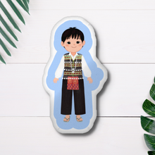 Load image into Gallery viewer, Boy Vest Plushie Pillow