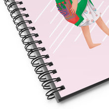 Load image into Gallery viewer, Big Sister Niam Laus Spiral Notebook