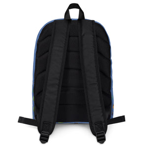 Hmong Paj Ntaub Backpack with front Zipper