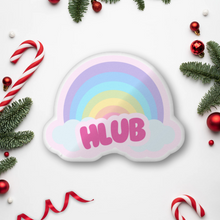 Load image into Gallery viewer, Hlub Rainbow Plushie Pillow
