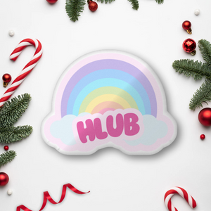 Hlub Rainbow Plushie Pillow