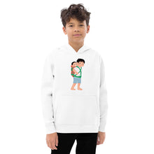 Load image into Gallery viewer, Tij Laug Kids fleece hoodie (Image Only)
