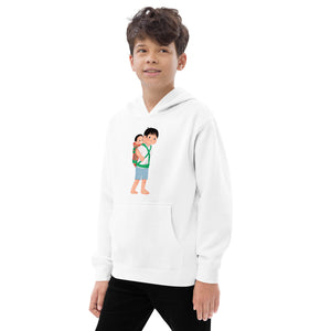 Tij Laug Kids fleece hoodie (Image Only)